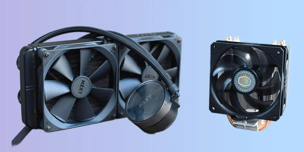 Heat Sink Fan HS) VS Water Cooler - Okkomputer