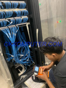 Cabling Perapihan Rehab Data Server 5